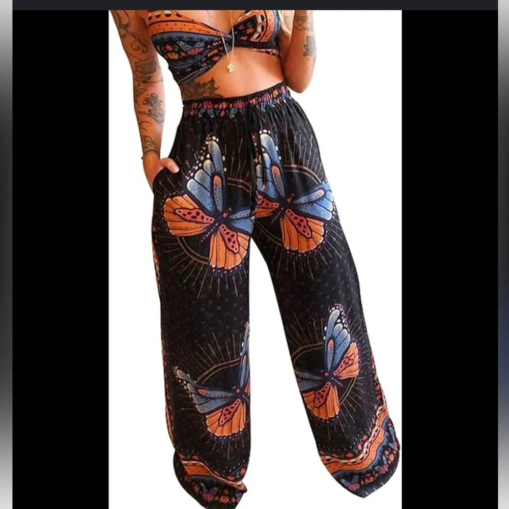 Butterfly‎ two piece outfit S - Picture 11 of 16
